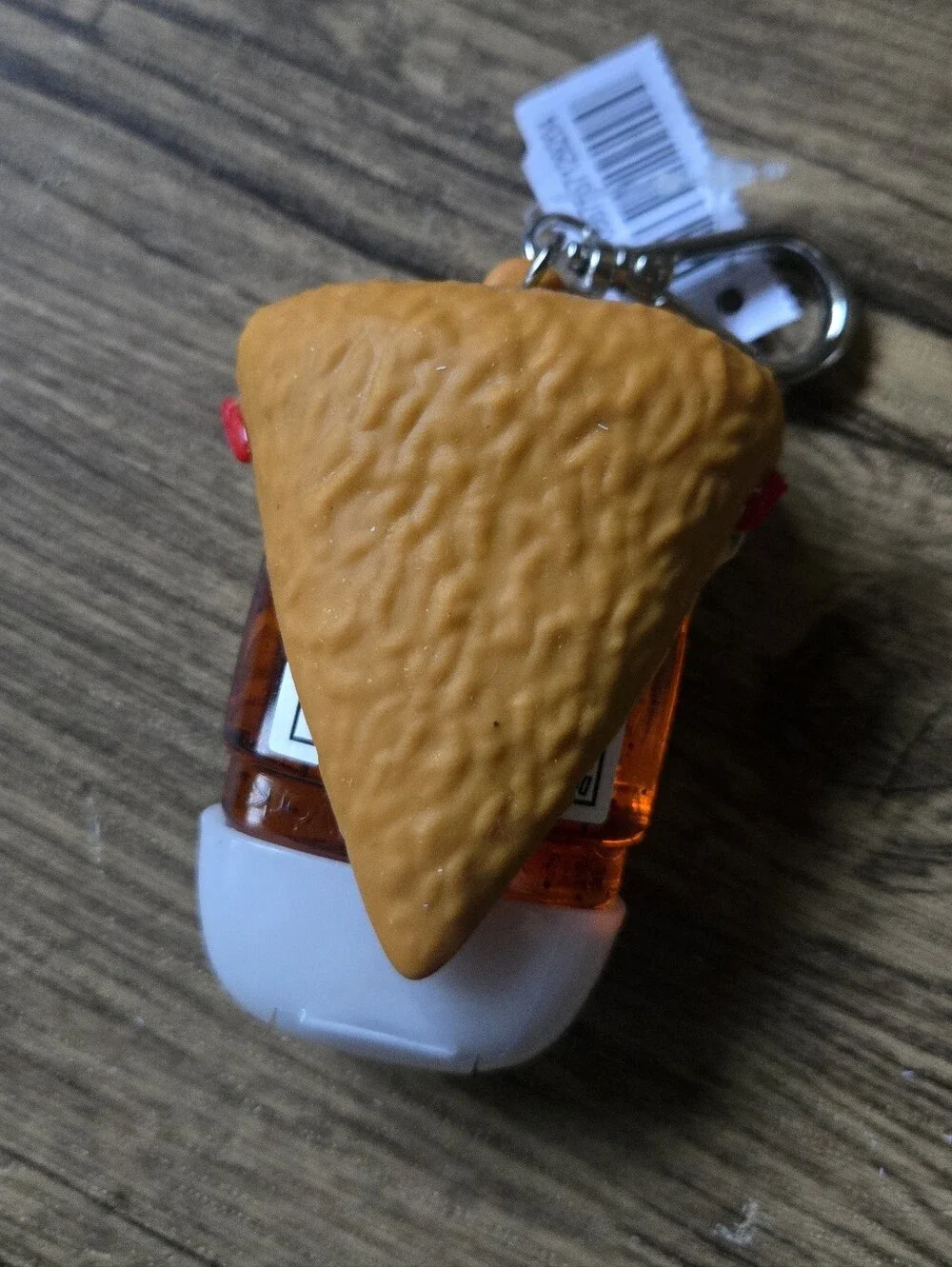 NWT BBW Pepperoni Pizza Slice Pocketbac Holder + 1 Free Hand Sanitizer